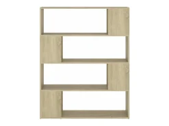 Prateleira*vidaxl Estante/divisória 100x24x124 cm cor carvalho sonoma Castanho
