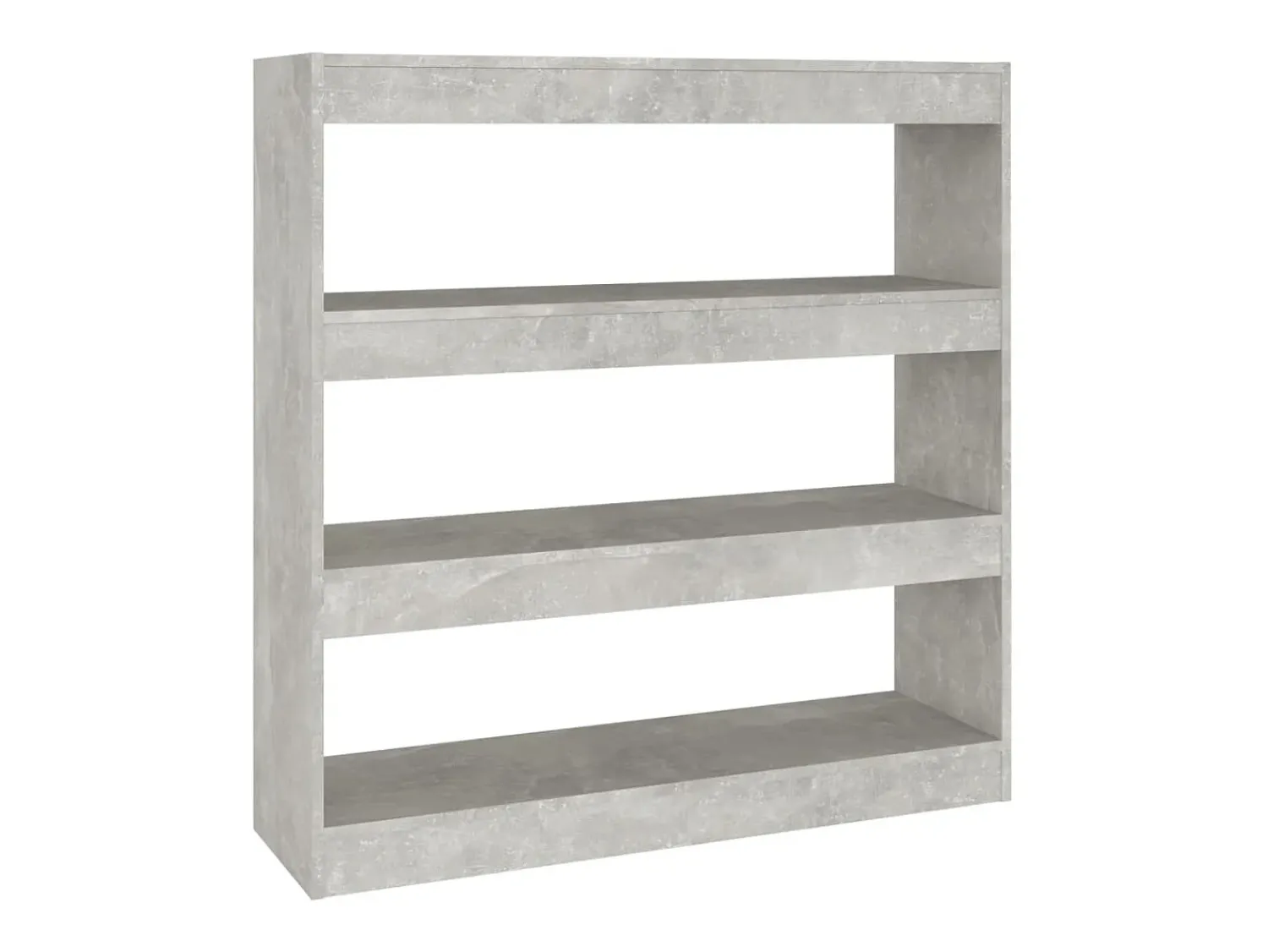 vidaxl Estante/divisória 100x30x103 cm cor cimento^ Prateleira