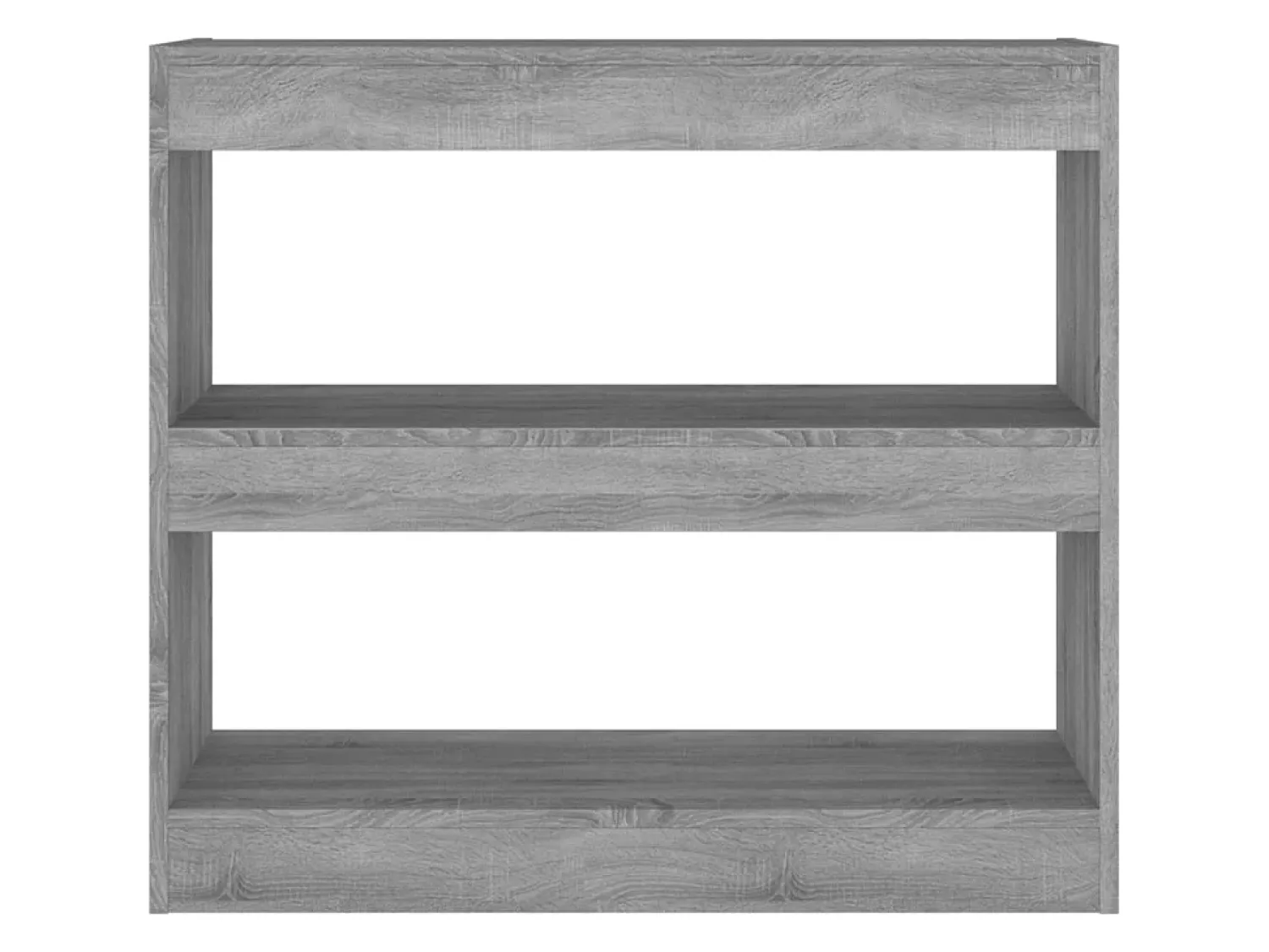 Biblioteca* Estante/divisória 80x30x72 cm cor sonoma cinza PT638134 Cinzento
