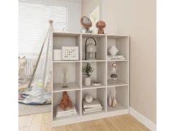 Biblioteca* Estante/divisória 104x33,5x110 cm pinho maciço PT336104 Branco