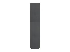 Discount vidaxl Estante/divisória 80x35x167 cm pinho maciço Cinzento