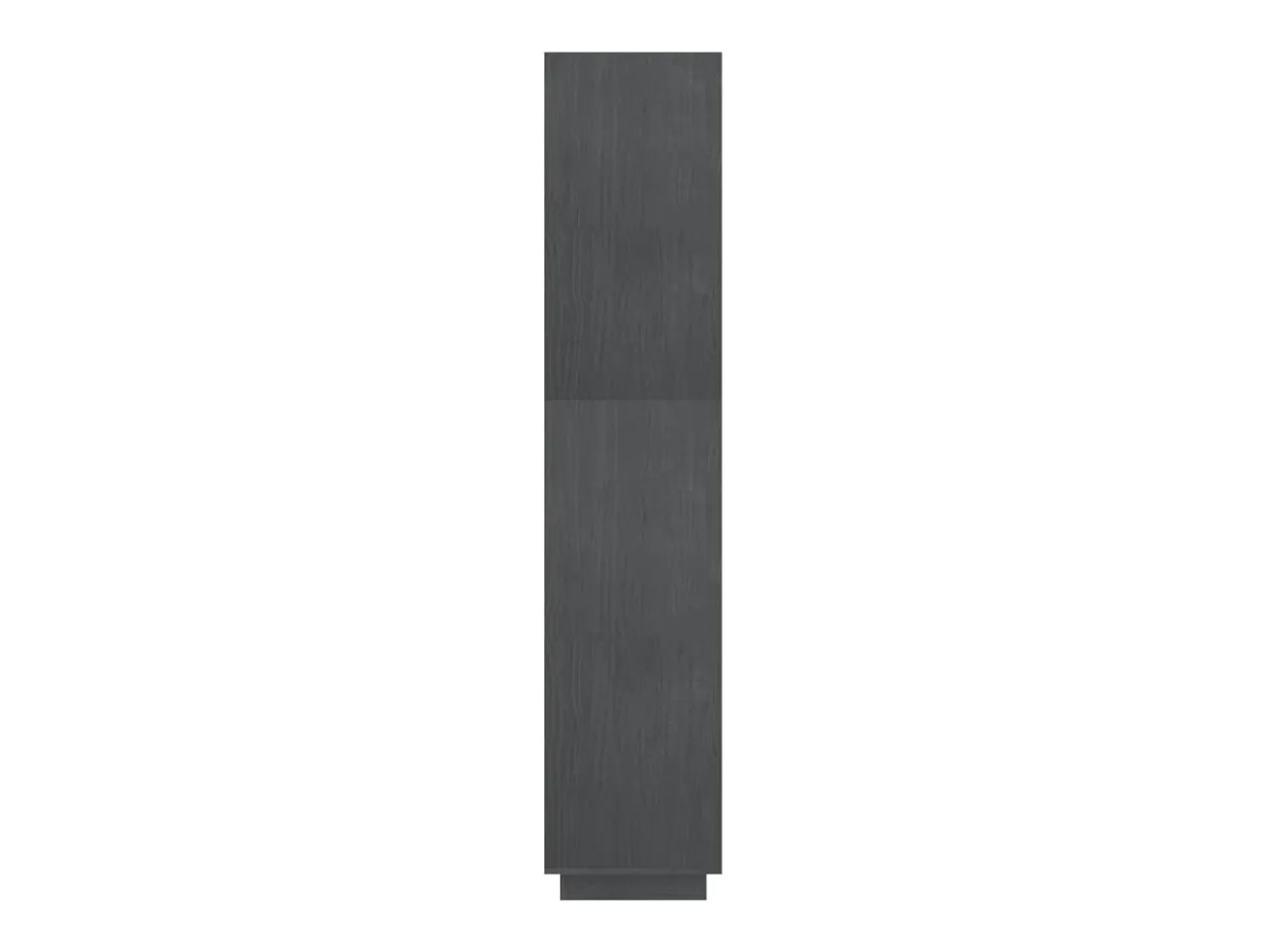 Discount vidaxl Estante/divisória 80x35x167 cm pinho maciço Cinzento