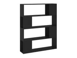 Biblioteca| Estante/divisória 100x24x124 cm PT536568 Preto
