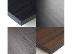 Prateleira|Skraut Home Estantes de prateleiras , 174x67x31, Design industrial, e Carvalho escuro Preto