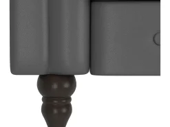 Sofá*Dorel Home Felix | Sofá-cama Chaise Longue em PU Cinzento