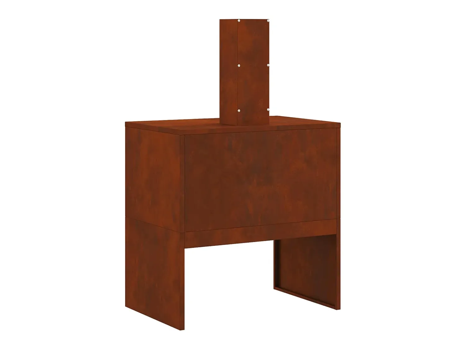 vidaxl Fire Pit 60 x 40 x 96 cm Aço resistente às intempéries^ Lareira