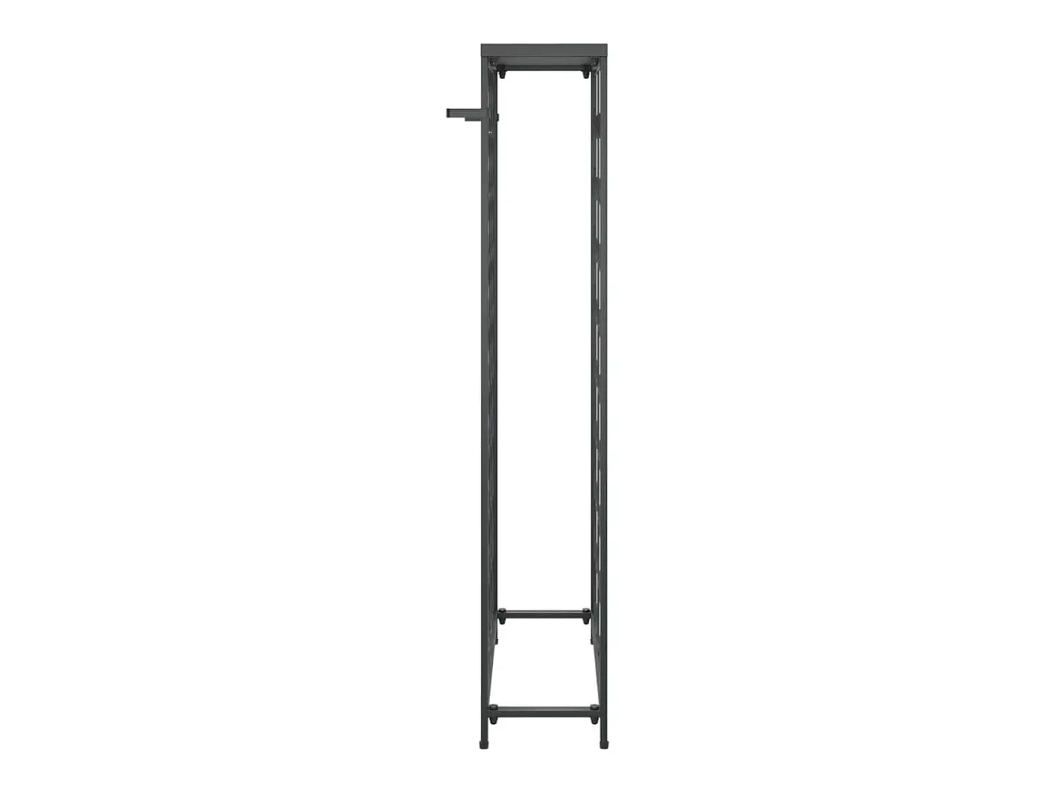 Discount Garrafeira para 45 garrafas 54x18x100 cm ferro forjado PT340450 Preto