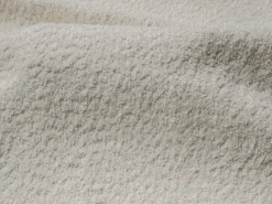 Sofá*Maison Céphy Grande sofá de canto esquerdo conversível em tecido bouclé POGNI da Branco