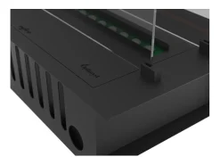 Lareira| Invapo Insert 700 Lareira embutida a vapor de água - Chama multicolorida, efeito 3D e controle por aplicativo, tanque de 1,2 l - 70 cm Preto