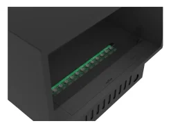 Invapo Inside 800 Lareira a Vapor de Embutir - Chama Multicolorida, Efeito 3D e Controle por Aplicativo, Tanque de 1,2L - Recarga Automática de 835cm^ Lareira