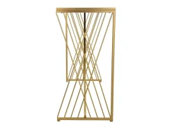 Consola* Kit para corredor em metal Dourado