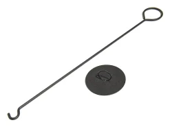 Lareira a bioetanol branca TOLOSA, lareira de mesa a bioetanol, D20 x A49,5, para uso interno e externo.^ Lareira