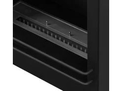 Lareira| Lareira a bioetanol de piso Cambridge em madeira branca 110x37x102h Branco