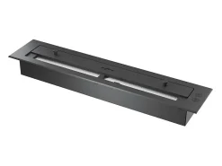Outlet Lareira a bioetanol Incyclo Stand - Biolareira de piso com design redondo d.70cm Preto