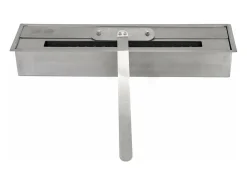 Lareira| Lareira a bioetanol piso biofireplace Belluno efeito pedra sintética L105xD38xH100 Multicor