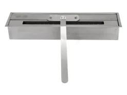 Lareira| Lareira bioetanol de piso WASHINGTON L111 x D43 x H99 Branco