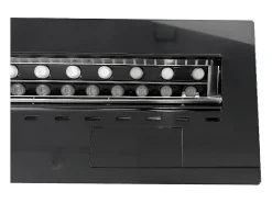 Lareira elétrica com queimador de inserção embutido APP vapor de água 3D 75 PRO-LINE Cinzento