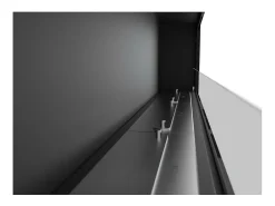 Lareira embutida a bioetanol Frame 1800 SimpleFire com vidro^ Lareira