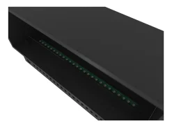 Lareira* Lareira embutida a vapor Inside U 1200 com chama multicolorida, efeito 3D e controle por aplicativo, tanque de 2,4 l - 120 cm Preto