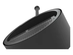 Online Lareira embutida a vapor de água Corner L1200 com chama multicolorida, efeito 3D e controle por aplicativo, tanque de 2,4 l - 120 cm Preto