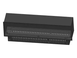 Sale Lareira embutida a vapor Invapo Inside 1800 - Chama multicolorida, efeito 3D e controle por aplicativo, tanque de 3,6 l - Recarga automática de 183 cm Preto