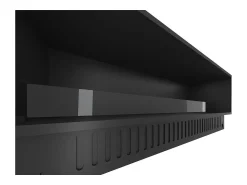 Sale Lareira embutida a vapor Invapo Inside 1800 - Chama multicolorida, efeito 3D e controle por aplicativo, tanque de 3,6 l - Recarga automática de 183 cm Preto