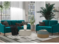 Dorel Home Marbella | Sofá 3 Lugares em Veludo^ Sofá