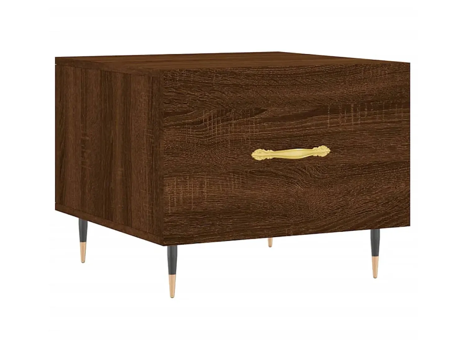Mesa centro 2 pcs 50x50x40 cm madeira proc. carvalho PT351731^ Mesa De Centro
