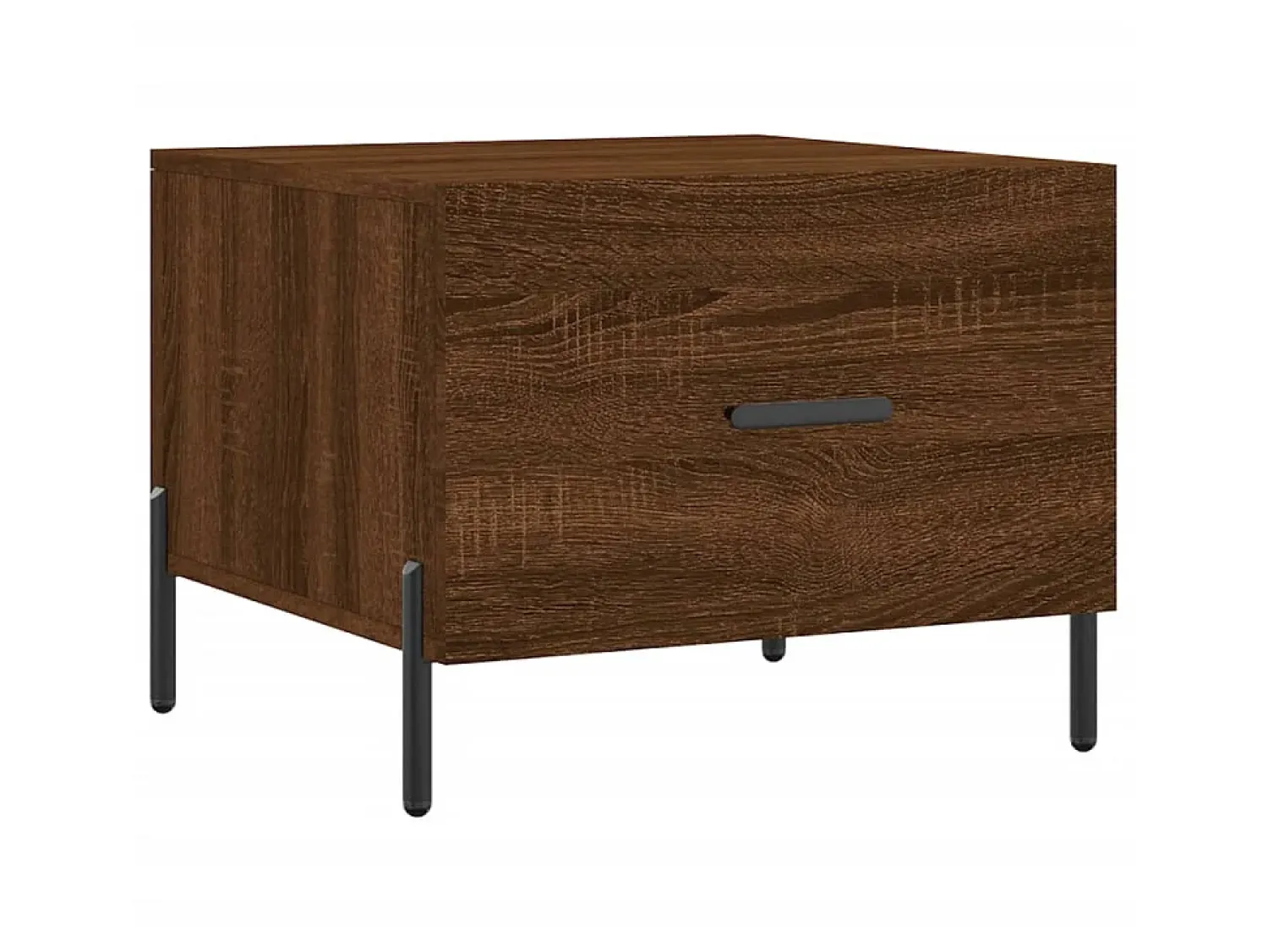 Mesa centro 2 pcs 50x50x40 cm madeira proc. carvalho PT878087^ Mesa De Centro