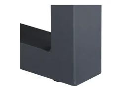 Mesa De Centro*vidaxl Mesa centro c/ arestas vivas 60x60x40cm acácia maciça Cinzento