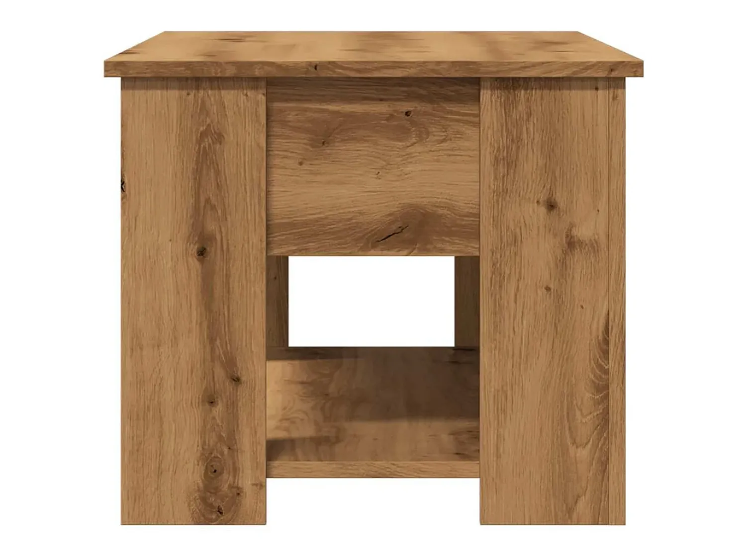 Mesa De Centro*vidaxl Mesa centro 79x49x41 cm derivados madeira carvalho artisiano Natural claro