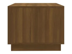vidaxl Mesa centro 102,5x55x44 cm derivados madeira carvalho castanho^ Mesa De Centro