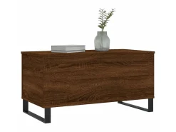 Mesa De Centro| Mesa centro 90x44,5x45 cm derivados madeira carvalho PT318492 Castanho