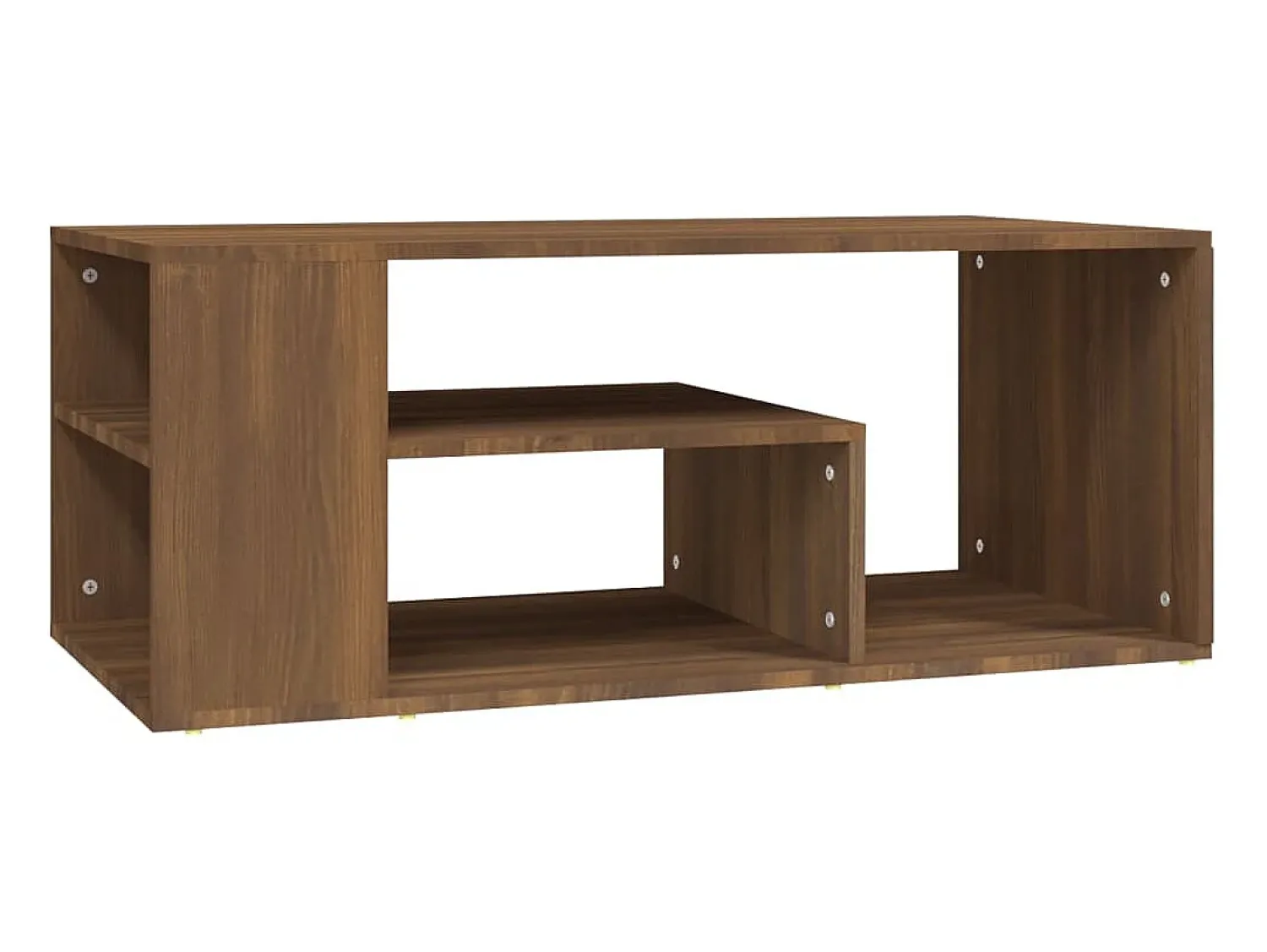 Mesa De Centro*vidaxl Mesa centro 100x50x40 cm derivados de madeira carvalho castanho Natural claro