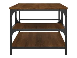 Mesa De Centro|vidaxl Mesa centro 90x49x40 cm derivados de madeira carvalho castanho Natural claro