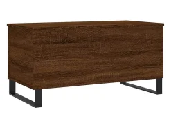 Mesa De Centro|vidaxl Mesa centro 90x44,5x45 cm derivados madeira carvalho castanho Natural claro