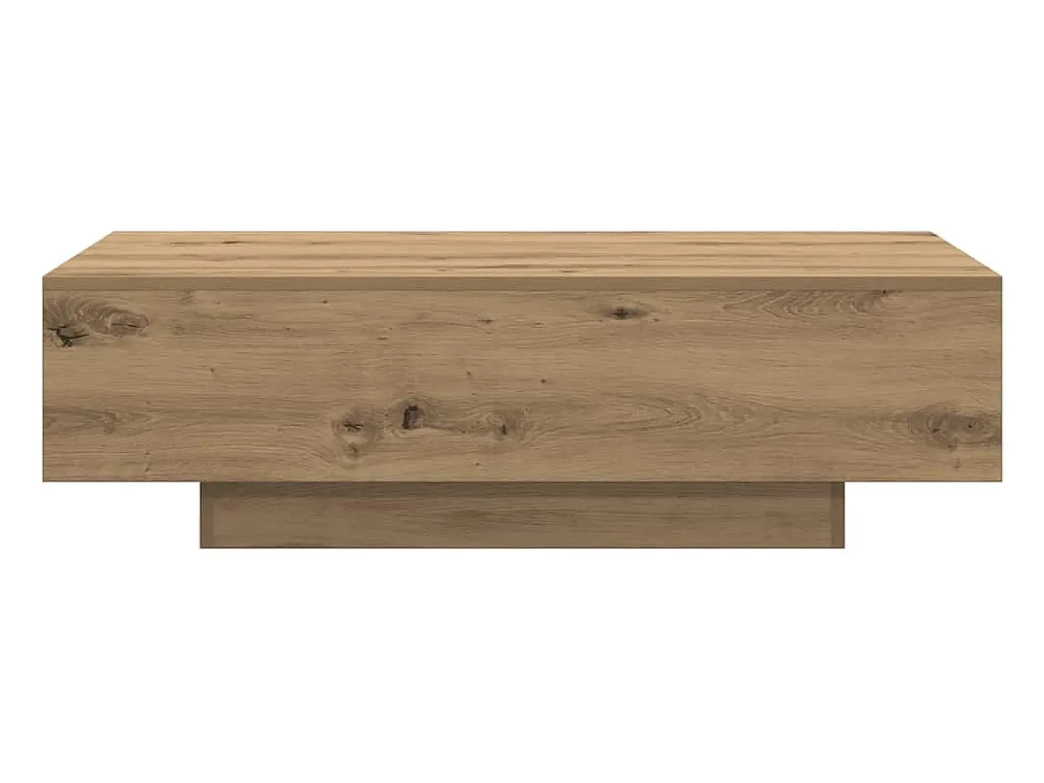 vidaxl Mesa centro 100x49,5x31 cm derivados madeira carvalho artisiano^ Mesa De Centro