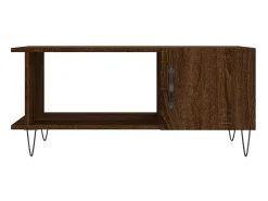 Mesa centro 90x50x40 cm derivados de madeira carvalho PT310058^ Mesa De Centro