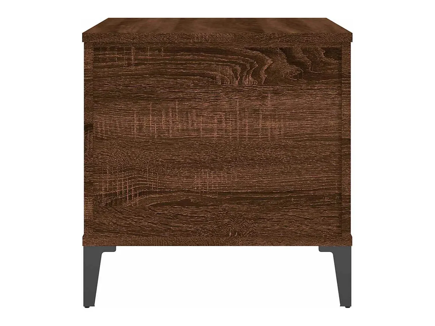 Mesa De Centro|vidaxl Mesa centro 60x44,5x45 cm derivados madeira carvalho castanho Natural claro