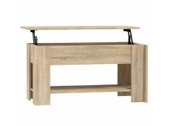 Sale Mesa centro 101x49x52 cm madeira processada carvalho sonoma PT880356 Castanho