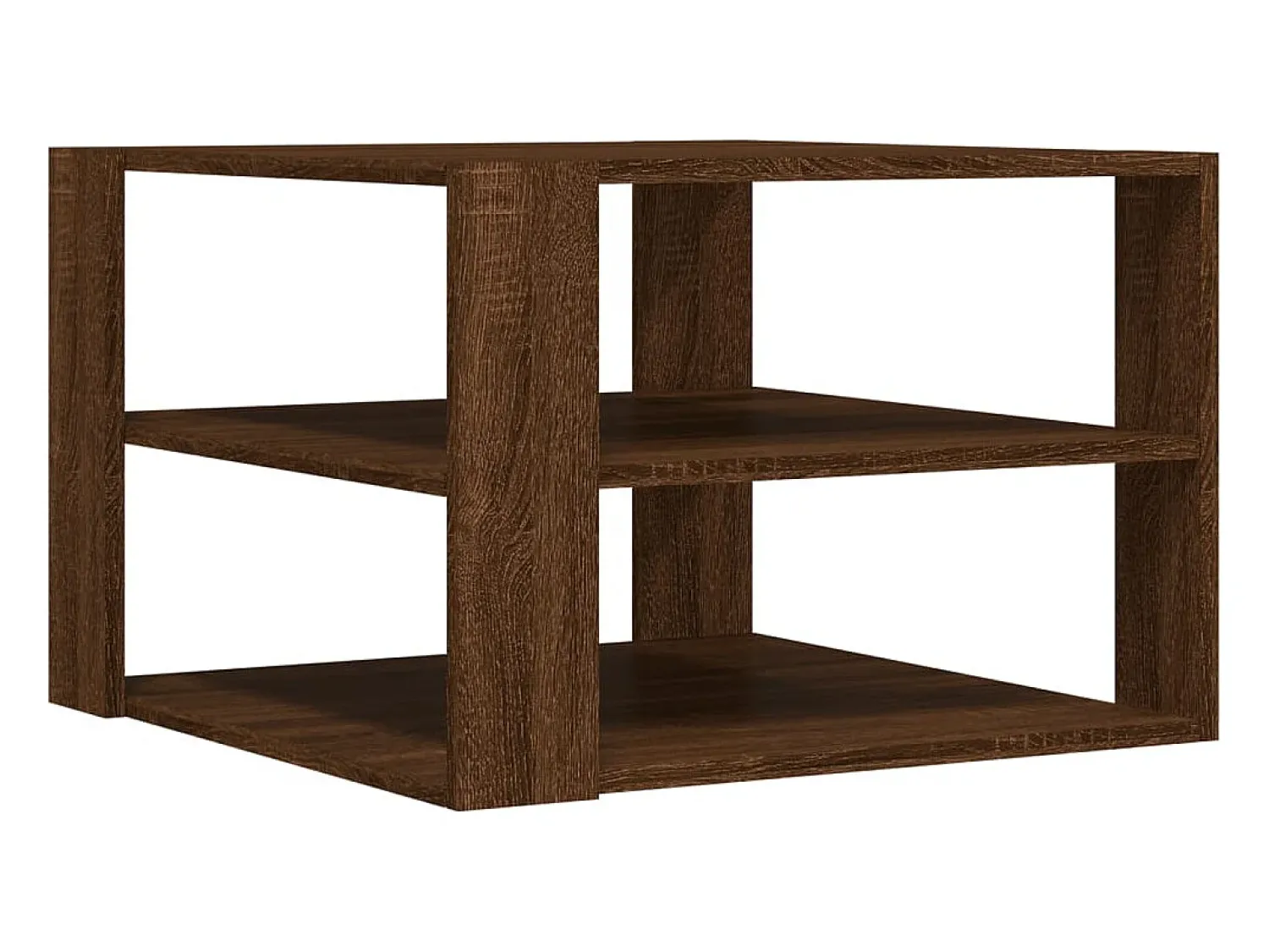 Mesa centro 59,5x59,5x40cm derivados madeira carvalho PT131192^ Mesa De Centro