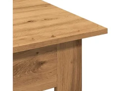 Mesa De Centro|vidaxl Mesa centro 102x55x42cm derivados de madeira carvalho artisiano Castanho