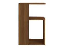Discount Mesa centro 36x30x56cm madeira processada cor carvalho PT682355 Castanho