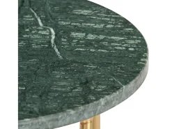 Mesa De Centro|vidaxl Mesa centro 40x40x40cm pedra genuína textura mármore Verde