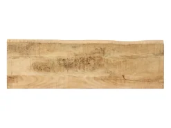 Outlet Mesa consola c/ borda viva 105x33x76cm madeira mangueira maciça PT648431 Castanho