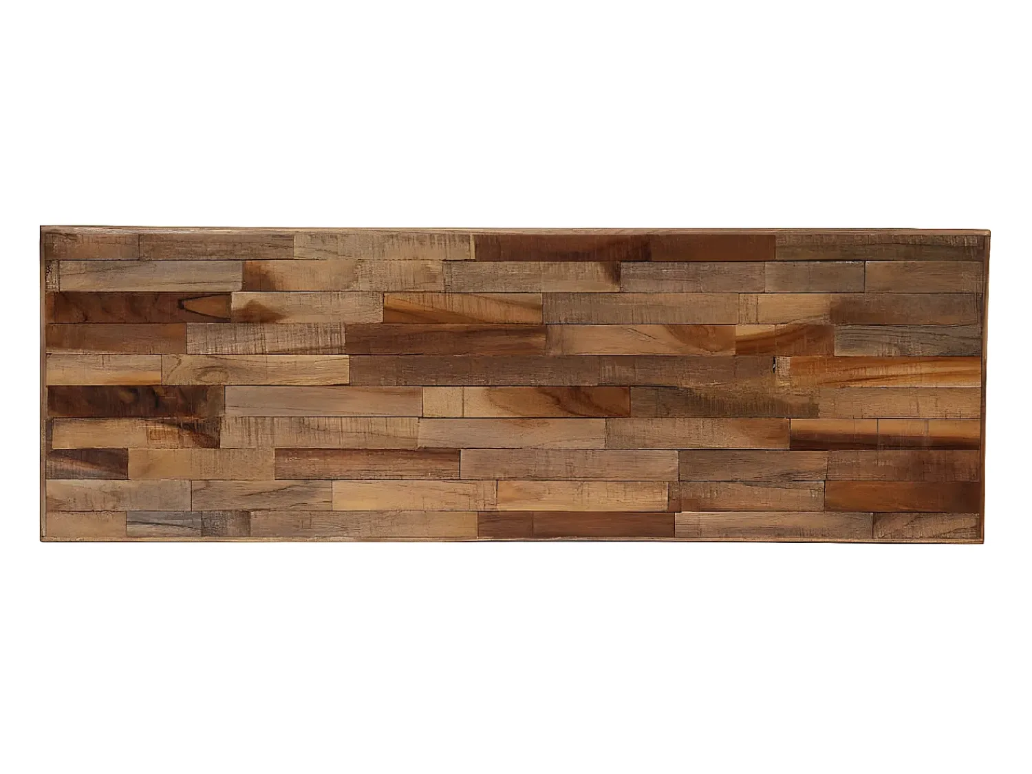 Consola* Mesa consola em teca reciclada maciça 90x30x76 cm PT182291 Castanho