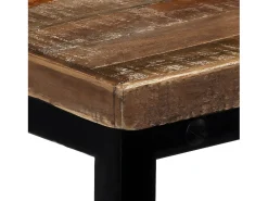 Consola* Mesa consola em teca reciclada maciça 90x30x76 cm PT182291 Castanho