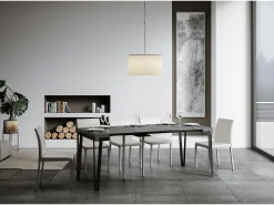 Sale ITAMOBY Mesa consola extensível 90x40/300 cm Rio Cimento quadro Ferrugem Cinzento