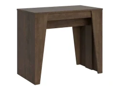 Online Ityhome Mesa consola extensível 90x48/308 cm Anvar nogueira Castanho