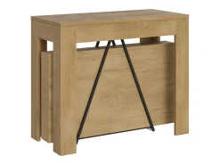 Best ITAMOBY Mesa consola extensível 90x42/198 cm Scicca Small Carvalho Natural Castanho